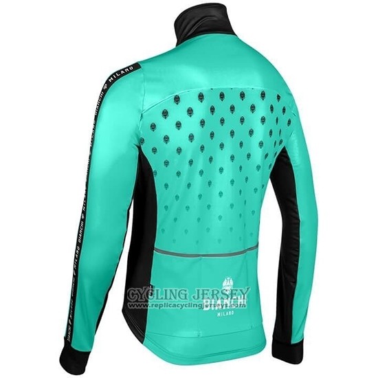 2019 Cycling Jersey Bianchi Milano Ft Blue Black Long Sleeve And Bib Tight
